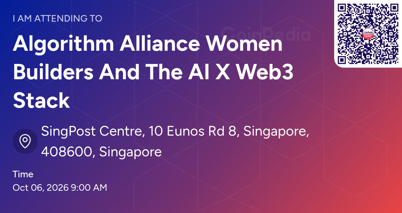 Algorithm Alliance Women Builders and the AI x Web3 Stack – event banner