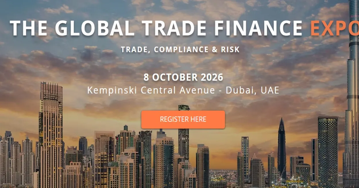 THE GLOBAL TRADE FINANCE EXPO – event banner