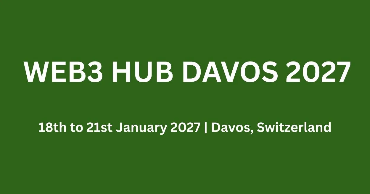 WEB3 HUB DAVOS 2027 – event banner