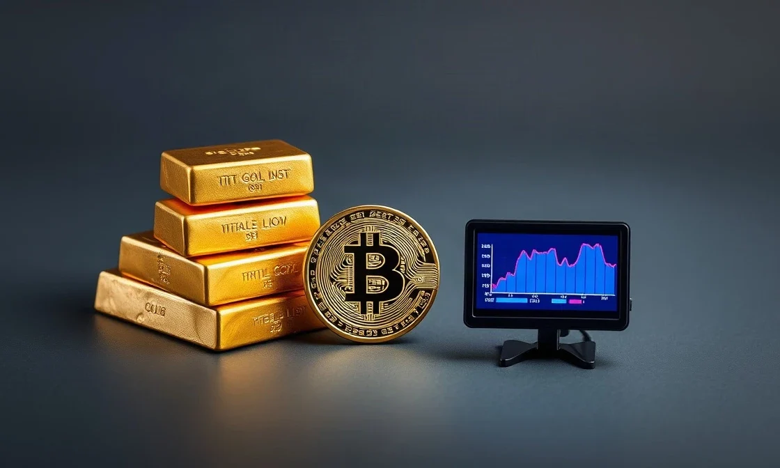 Bitcoin Down 7.3%, Gold 7.5%: Both Rank Last in 2026 Asset Table