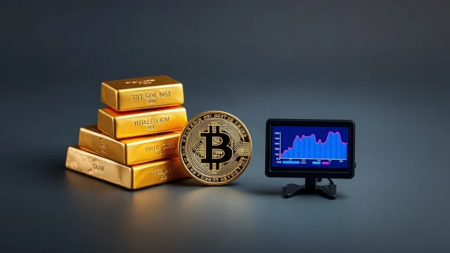 Bitcoin Down 7.3%, Gold 7.5%: Both Rank Last in 2026 Asset Table