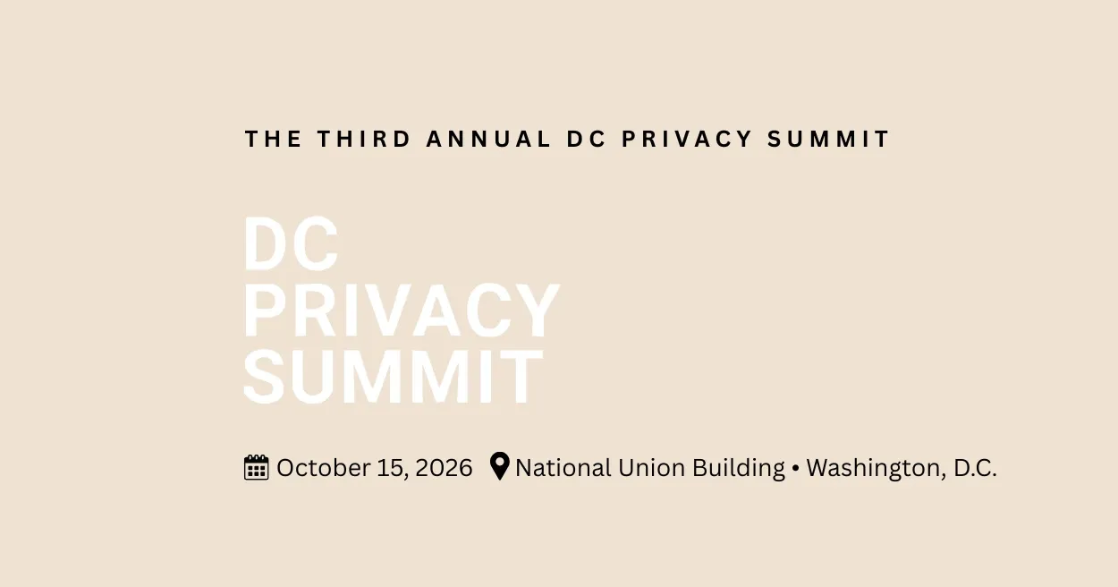 DC Privacy Summit 2026 – event banner