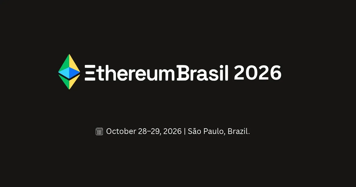 Ethereum Brasil 2026 – event banner
