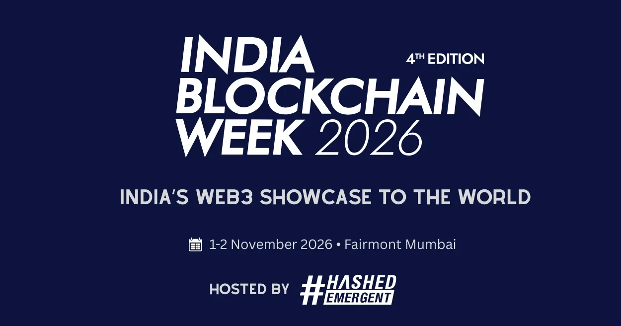India Blockchain Week 2026 – event banner