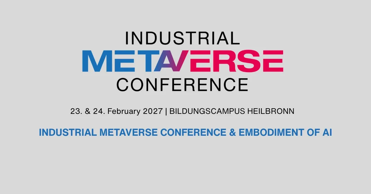 Industrial Metaverse Conference 2027 – event banner