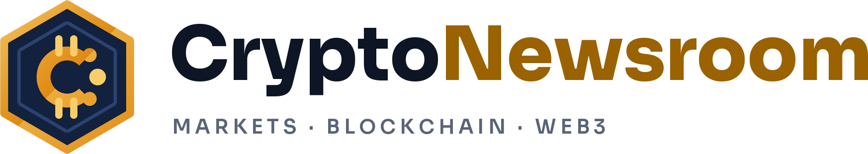 CryptoNewsroom primary logo